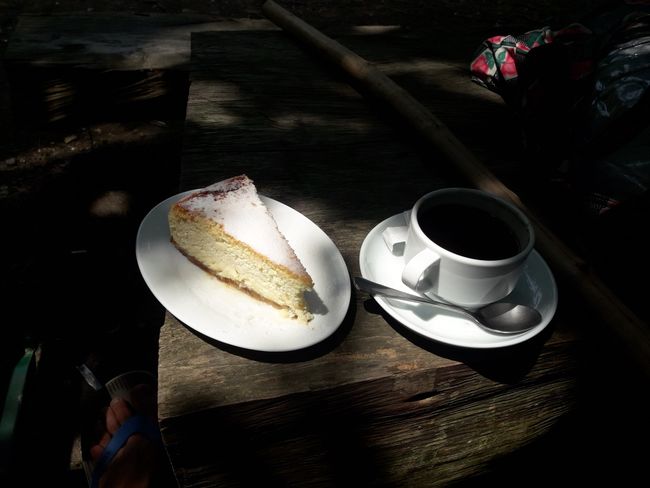 coffee time at the forest café in Lagodekhi National Park