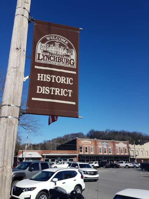 Jack Daniel's-distilleerderij in Lynchburg, Tennessee