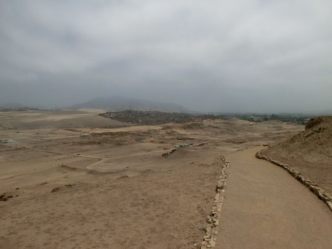 The ruins of Pachacamac - a sanctuary of the Inca