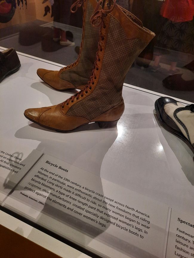 And you learn a lot from these little things at the Bata Shoe Museum.