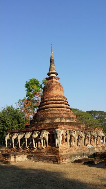 Sukhothai, die alte Hauptstadt Thailands
