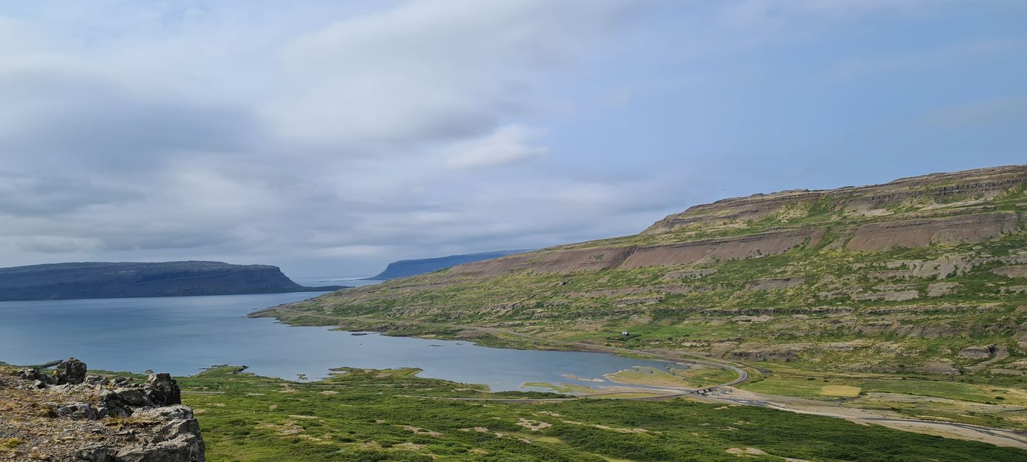 Blick zum Skálmarfjörður