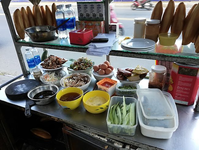 Delicious Pho Bo at a stall in Da Nang