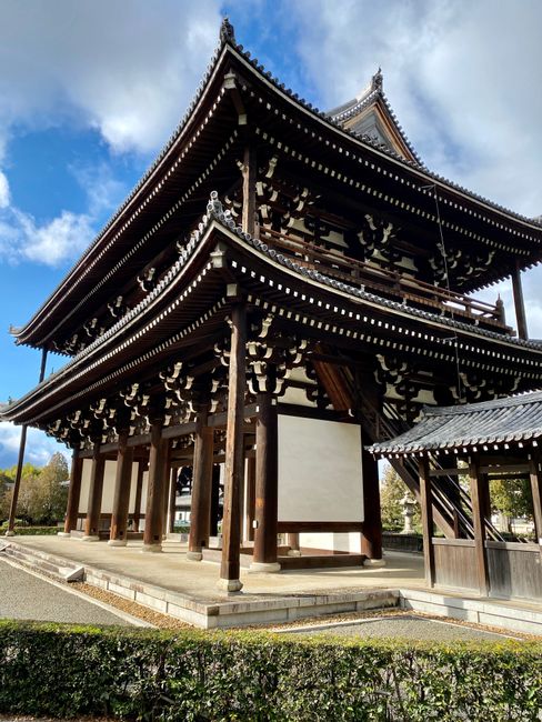The gatehouse at Tofukuji Temple
