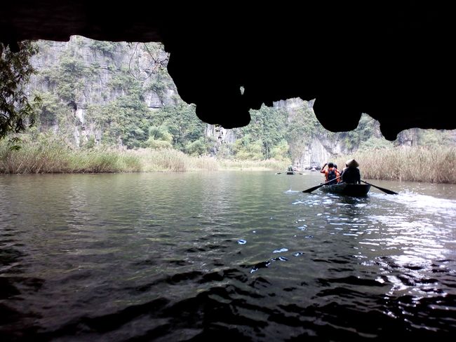 Through caves