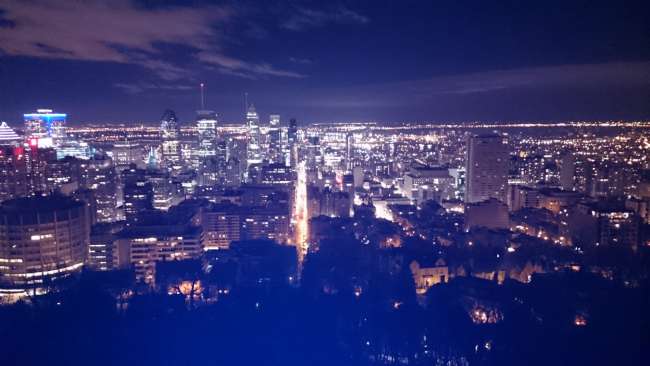Montreal at night 
