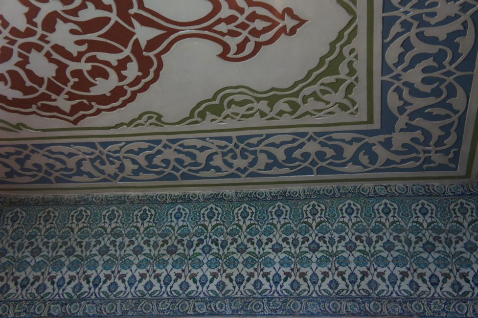 Mosaike in der blauen Moschee