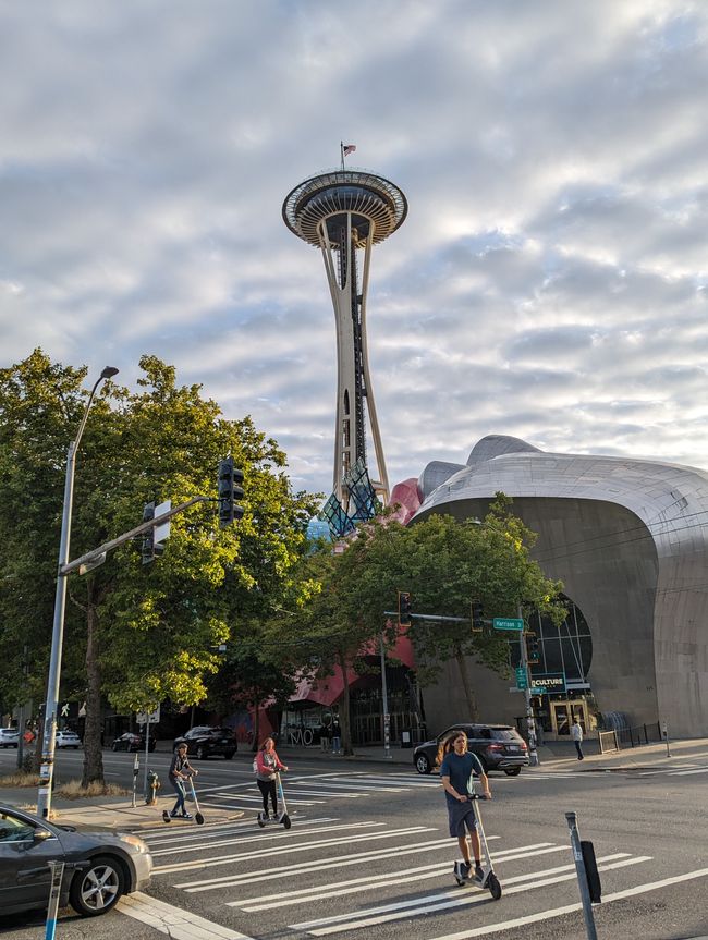 Ankunft und Sightseeing in Seattle