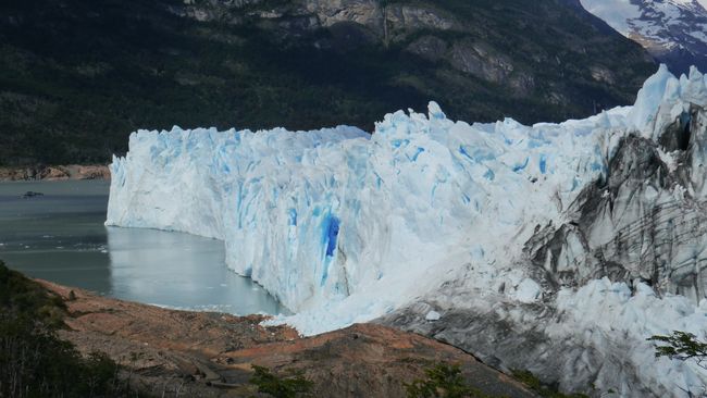 Parque Nacional Los Glaciares: पैदल यात्रा निराशा र calving ग्लेशियर