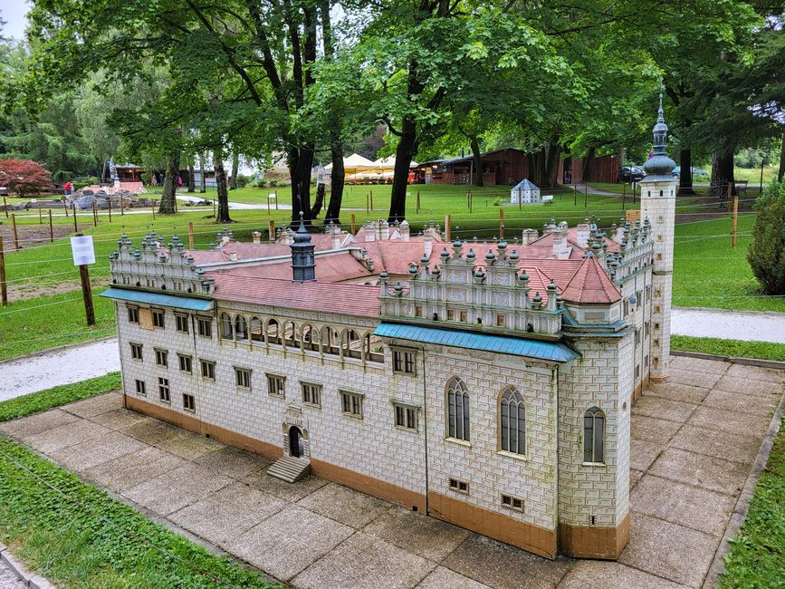 Model of Leitomischl Castle
