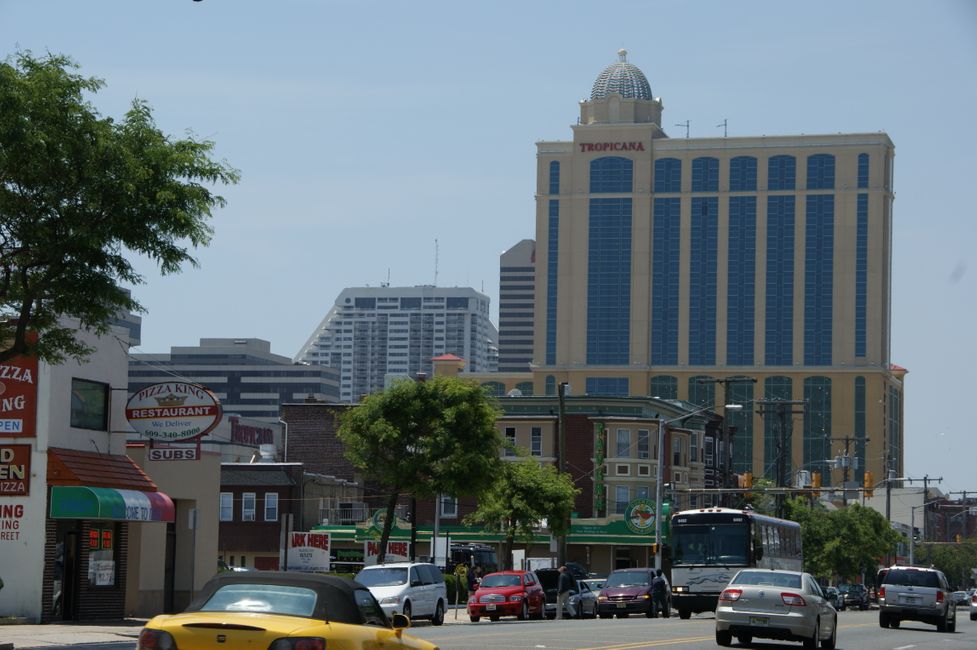 Atlantic City & Irrfahrt - 120 Meilen auf Hotelsuche in New Jersey