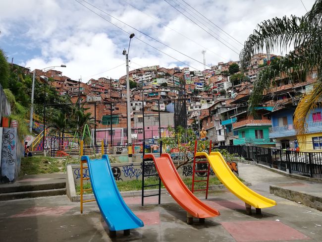 Communa 13 (einst gefährlichstes Stadtviertel in Medellín)