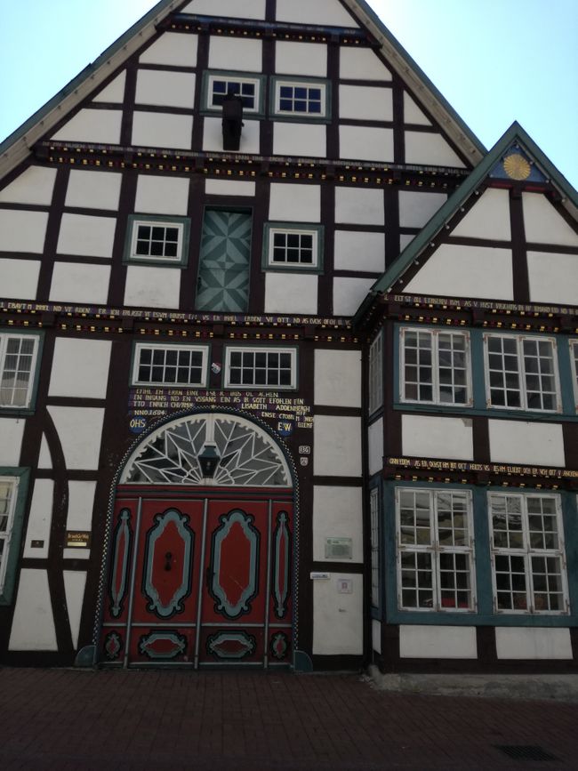 A beautiful half-timbered house