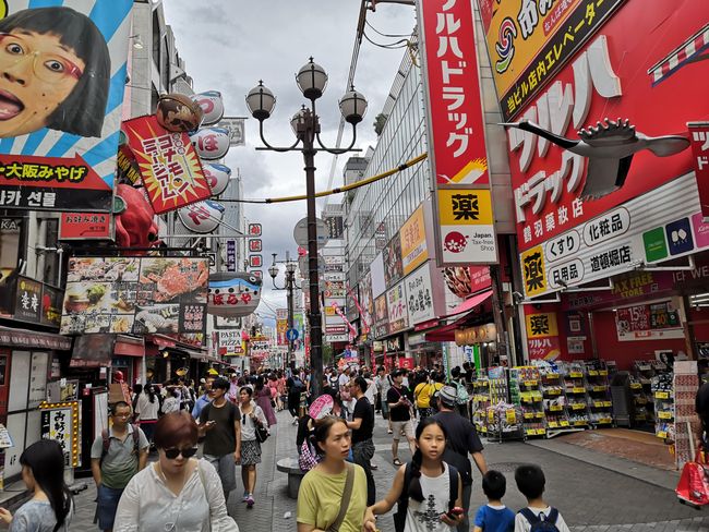 Neues Land, neues Abenteuer: Osaka, Japan