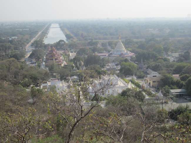 Mandalay von oben