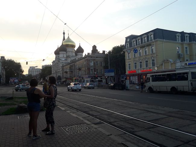 Abend über Odessa