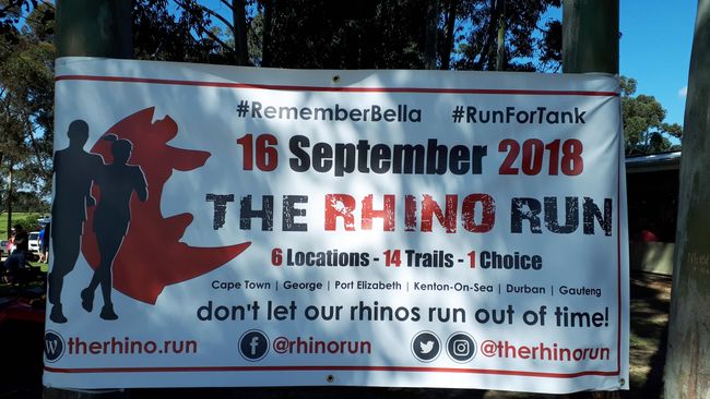 To save Africa's beautiful wildlife: The Rhino Run in Port Elizabeth