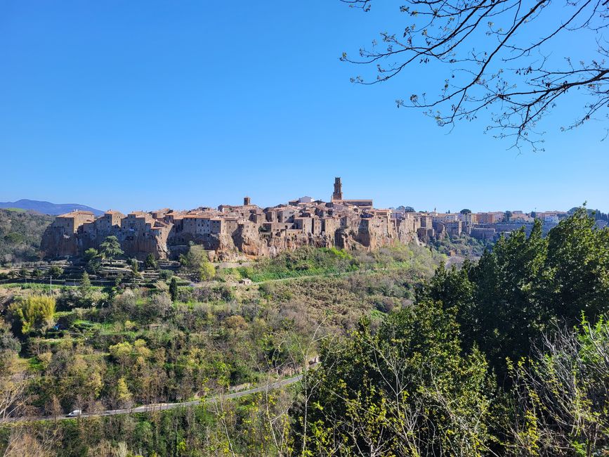 View of Pitigliano
