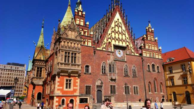 The Wroclaw Town Hall, also known as the Old Town Hall, is the landmark of the city of Wroclaw.