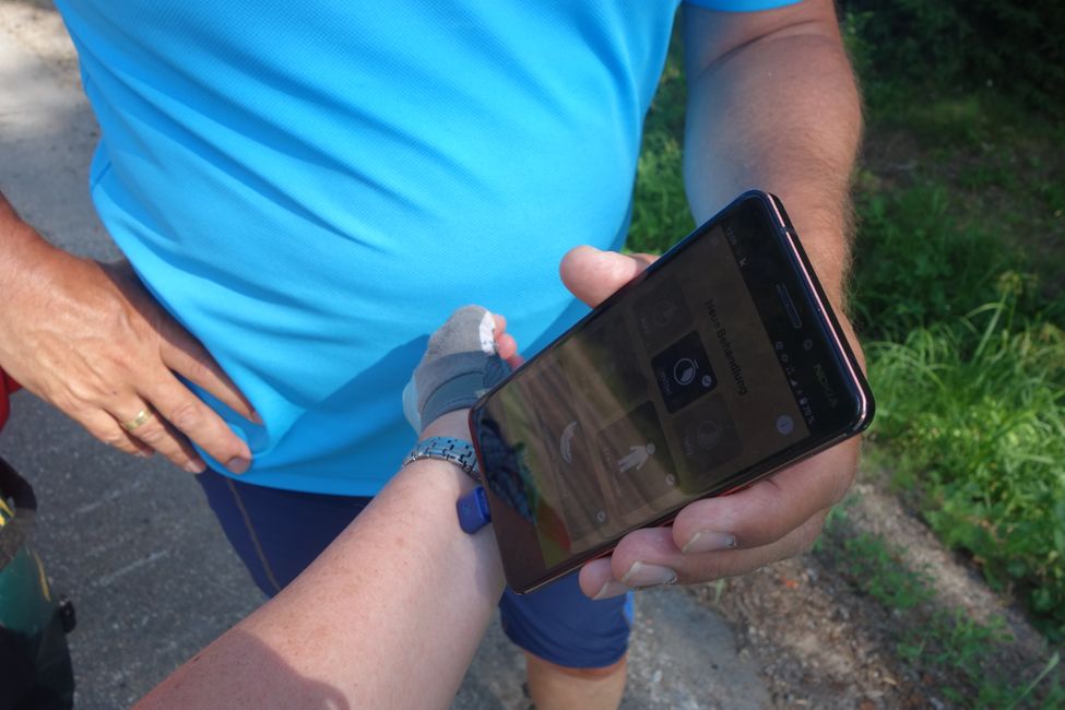 This is how we treat mosquito bites: the device heats/burns controlled by an app. Works quite well.