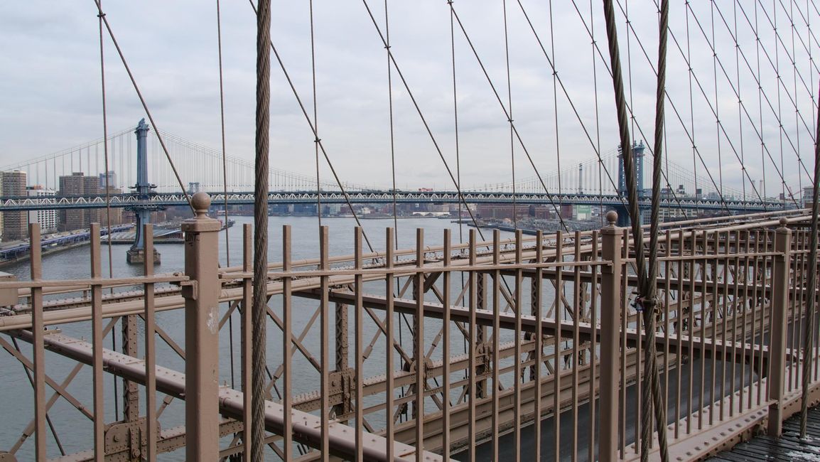 Blick auf die Manhattan Bridge