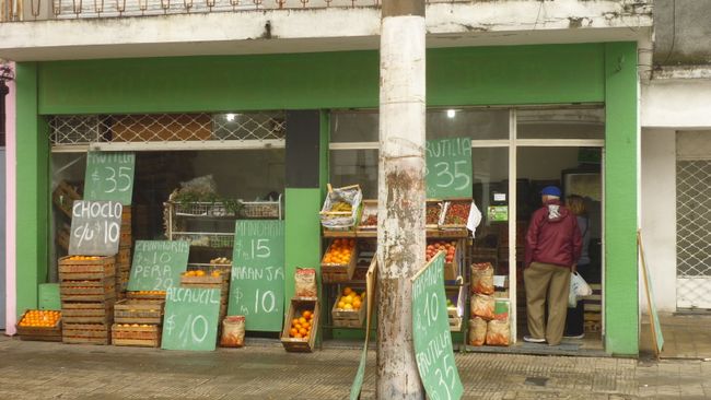 Fruit shop in Rosario - my only photo there