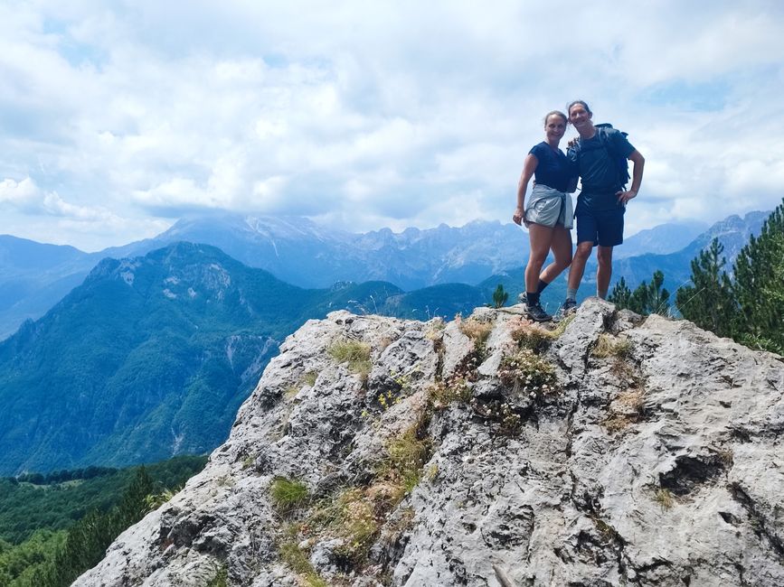 Albanische Alpen: von Valbone nach Theth / Albanais