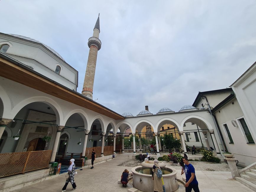 Die Kaisermoschee von Sarajevo.