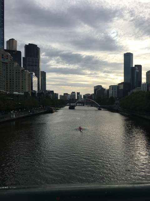 Melbourne and onward journey