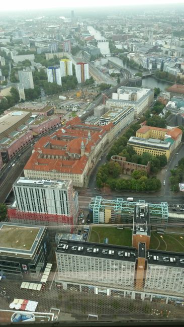 Blick vom Fernsehturm Berlin- View from the TV Tower Berlin
