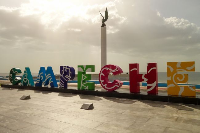 Willkommen in Campeche. 