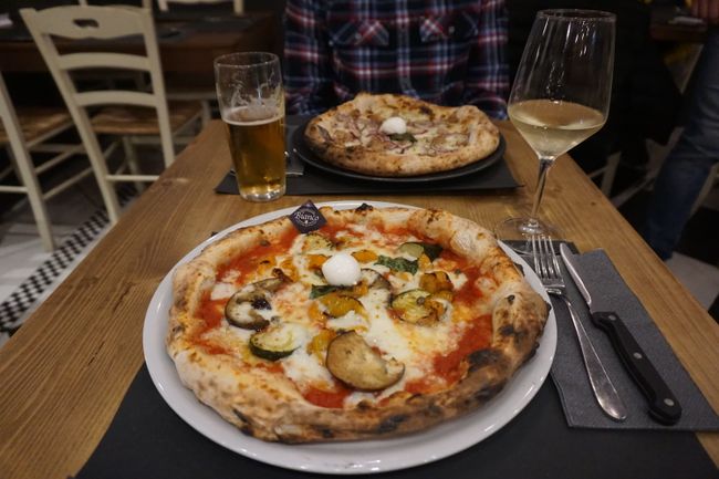 Pizza in Triest