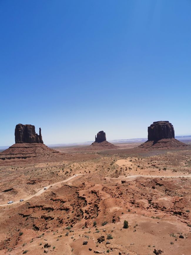 Monument Valley, Asteroiten Krater, Route 66