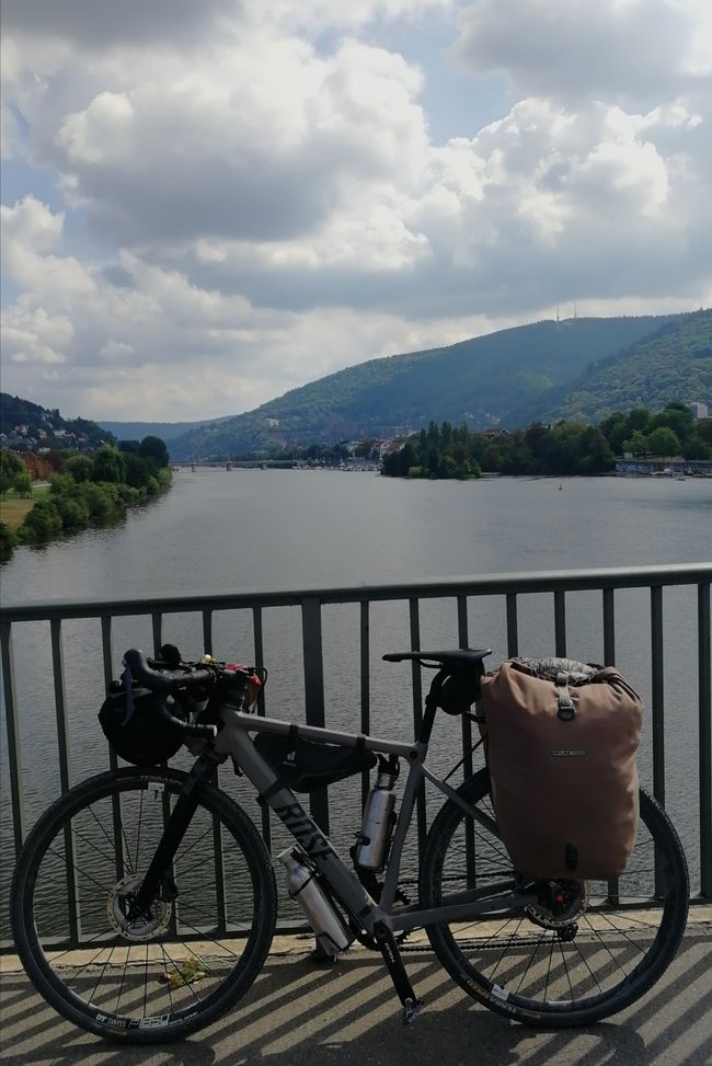 Arrival in Heidelberg 