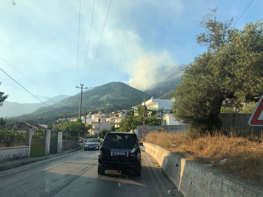 Die Waldbrände haben auch Albanien erwischt🥺
