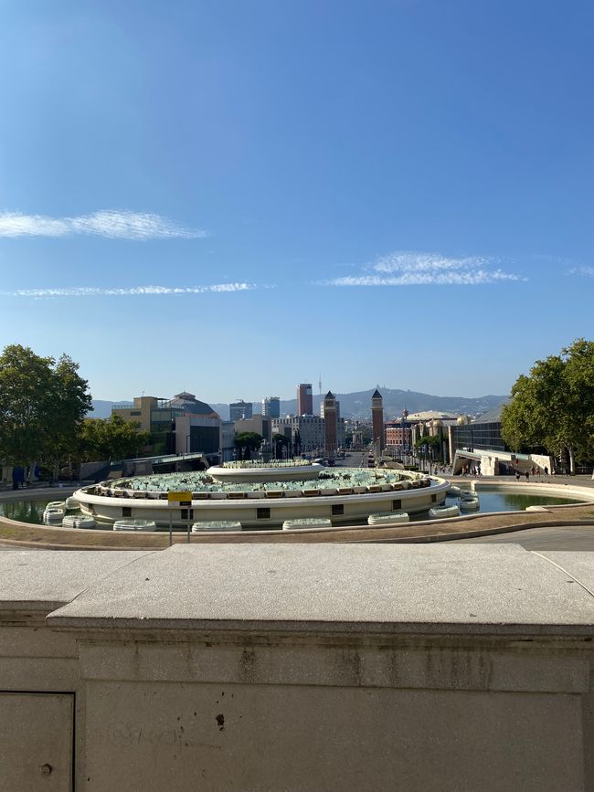 Magischer Springbrunnen de Montjuïc