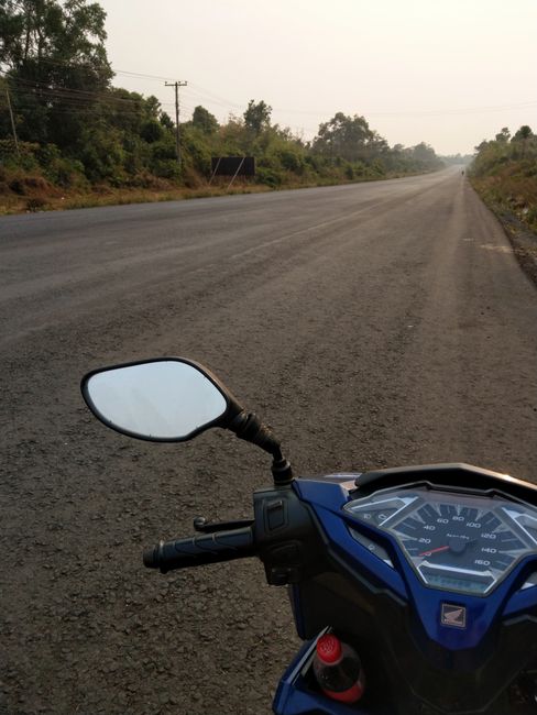 2 days on the scooter on the Pakse Loop