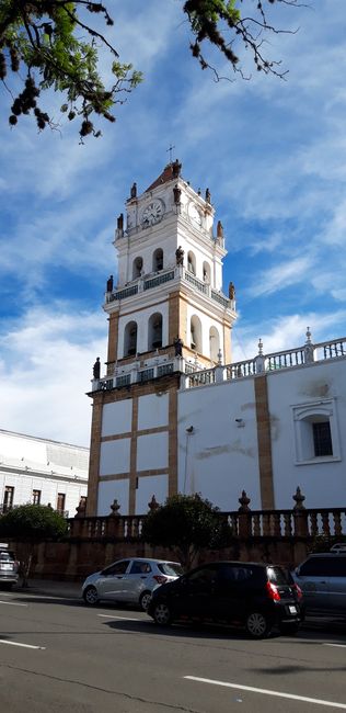 Kathedrale von Sucre am Hauptplatz