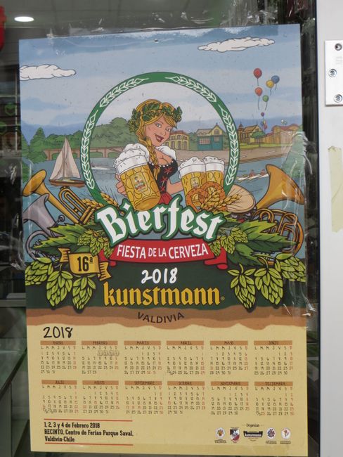 Fête de la bière à Valdivia...