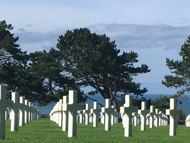 Amerikanischer Soldatenfriedhof bei Omaha Beach