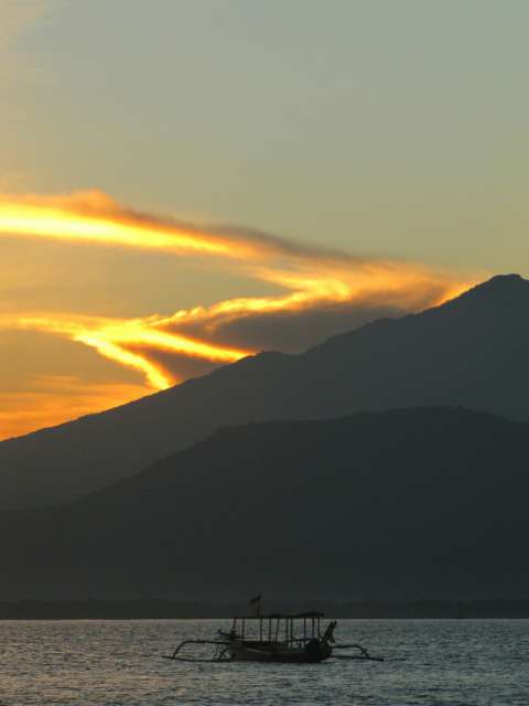 Sonnenaufgang auf Gili Air