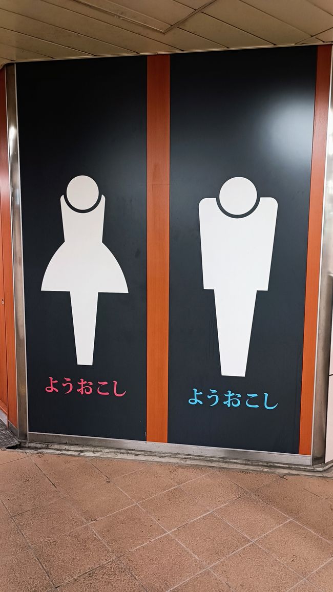 Toiletten in Japan - Voll fürn Arsch