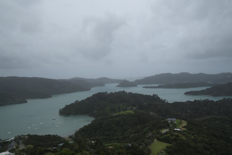 Whangaroa Harbour - View from St. Paul's Rock