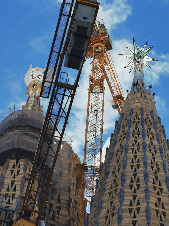 Ja, sie bauen immer noch an der Sagrada Familia