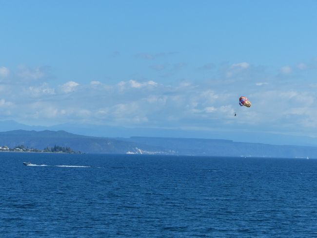 Lake Taupo - calm and fun at the same time