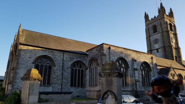 The slightly larger and older church is St Andrew's Church, which is actually very close by, no idea who needs such a high density of churches...
