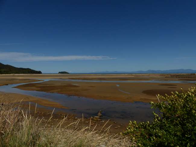 View over the mudflats