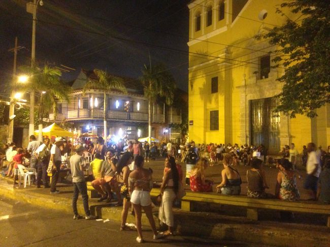 Plaza Trinidad am Abend