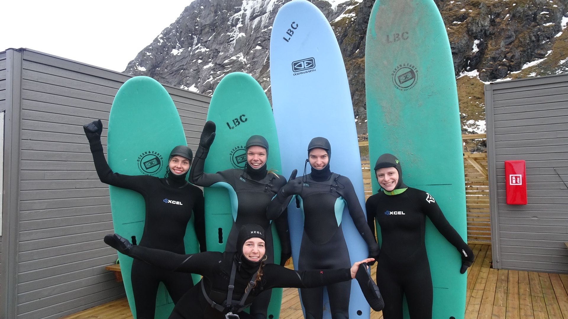 The Arctic surfers