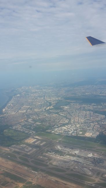Singapore from above